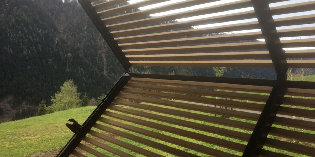 Tapparelle elettriche in legno